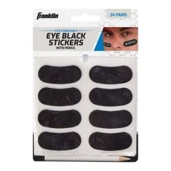 Franklin Eye Black Stickers - Black