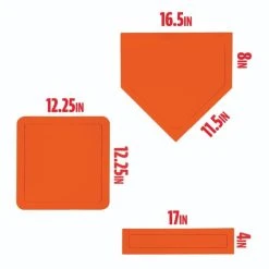 Franklin Orange Throw Down Rubber Base Set -Franklin Outlet Store 23378x phase2 detail