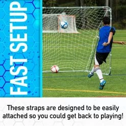 Franklin Replacement Soccer Goal Straps - Self Stick - 24' X 1" -Franklin Outlet Store 30135xm phase1 detail2