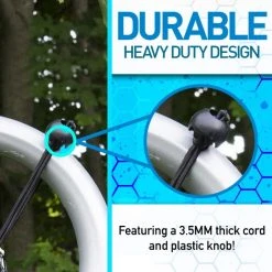 Franklin Replacement Soccer Rebounder/Goal Bungee Set - 10 Pieces -Franklin Outlet Store 30136xm phase1 detail1