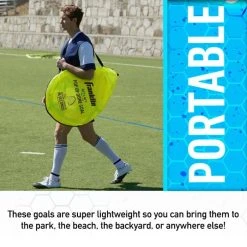 Franklin Pop-Up Soccer Goal Set - 2 Goals - 6' X 4' -Franklin Outlet Store 30144x phase2 detail1