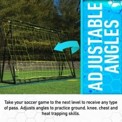 Franklin Adjustable Soccer Rebounder With Stakes - Heavy Duty Steel - 6' X 4' -Franklin Outlet Store 30149x phase2 detail4