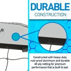 Franklin Official Size Aluminum Futsal Goal - 9'10" X 6'7" -Franklin Outlet Store 30181x phase1 detail1