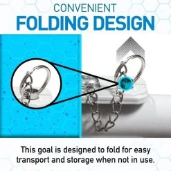 Franklin Official Size Aluminum Futsal Goal - 9'10" X 6'7" -Franklin Outlet Store 30181x phase1 detail3