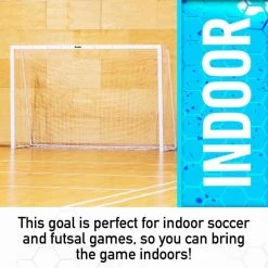 Franklin Official Size Aluminum Futsal Goal - 9'10" X 6'7" -Franklin Outlet Store 30181x phase1 detail4