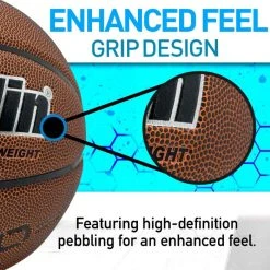 Franklin 5000 Indoor Basketball - Tan/Black - Women's Official -Franklin Outlet Store 32047z phase1 detail2