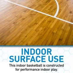 Franklin 5000 Indoor Basketball - Black/Orange - Women's Official -Franklin Outlet Store 32048z phase1 detail1