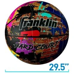 Franklin Hard Court Basketball - Official Size -Franklin Outlet Store 32092z phase1 dims