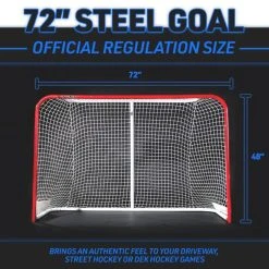 Franklin 72" Quikset Steel Hockey Goal -Franklin Outlet Store 46080k2 phase2 dims 1
