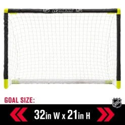 Franklin NHL® Pro Mini 2 Piece Goal Set -Franklin Outlet Store 47004e2 phase4 dims