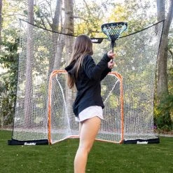Franklin Lacrosse Goal Backstop Net -Franklin Outlet Store 49000x phase3 action