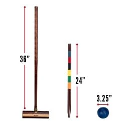 Franklin Expert Croquet Set -Franklin Outlet Store 50204x phase1 dims