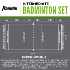 Franklin Intermediate Badminton Set -Franklin Outlet Store 50501x phase2 detail3