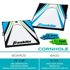 Franklin Bluetooth Cornhole Set -Franklin Outlet Store 52124 phase1 dims