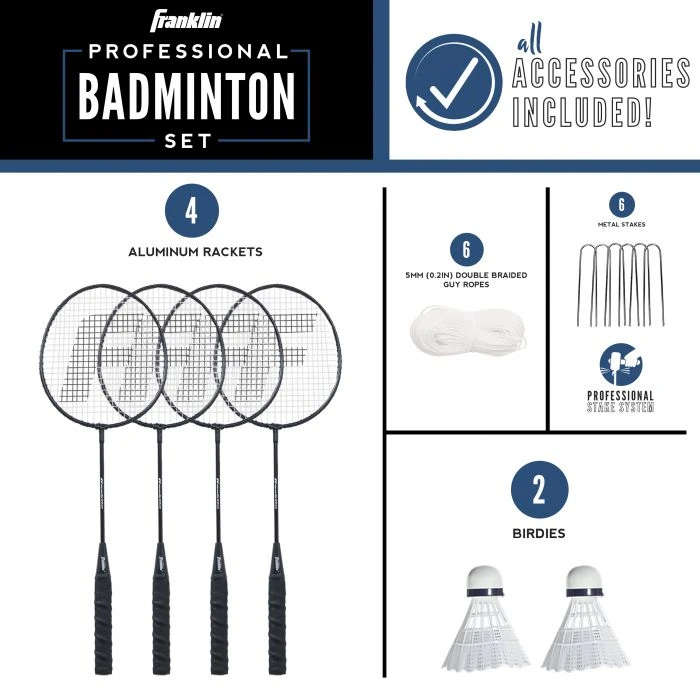 Franklin Professional Badminton Set 5 Franklin Professional Badminton Set - Image 5