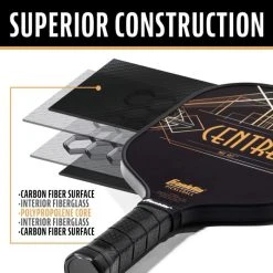 Franklin Aspen Kern Centre Carbon Fiber Pickleball Paddle -Franklin Outlet Store 52782 phase1 detail5