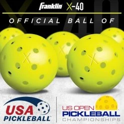 Franklin Offical Size Pickleball Net & Paddle Set - 4 Pack -Franklin Outlet Store 52966x phase1 fras