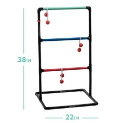 Franklin Family Ladder Ball - Black -Franklin Outlet Store 53104 phase1 dims
