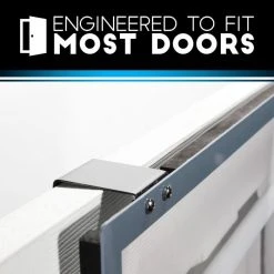 Franklin Pro Hoops Over-The-Door Basketball Set - Black/White XL -Franklin Outlet Store 54274 phase2 detail2