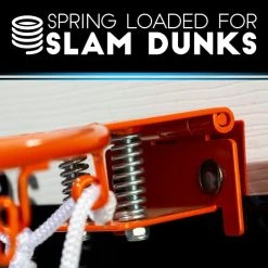 Franklin Pro Hoops Over-The-Door Basketball Set - Black/White XL -Franklin Outlet Store 54274 phase2 detail4