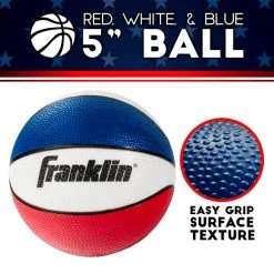 Franklin Pro Hoops Over-The-Door Basketball Set - Red White & Blue -Franklin Outlet Store 54721x phase1 detail5