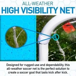 Franklin Competition Steel Soccer Goal - 6' X 4' -Franklin Outlet Store 5660x phase1 detail3