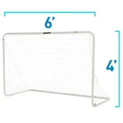 Franklin Competition Steel Soccer Goal - 6' X 4' -Franklin Outlet Store 5660x phase1 dims
