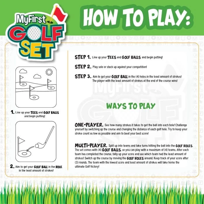 Franklin MyFirst Kids Golf Club Set 5 Franklin MyFirst Kids Golf Club Set - Image 5