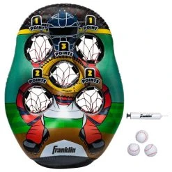 Franklin Kids Inflatable 5-Hole Baseball Target