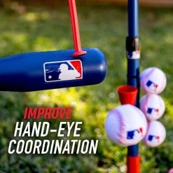 Franklin MLB 2-in-1 Grow-with-me Batting Tee -Franklin Outlet Store 64119x phase1 action