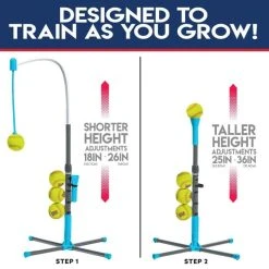 Franklin USA Softball 2-In-1 Grow-With-Me Batting Tee -Franklin Outlet Store 64219x phase1 detail3
