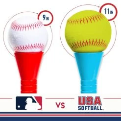 Franklin USA Softball 2-In-1 Grow-With-Me Batting Tee -Franklin Outlet Store 64219x phase1 detail5