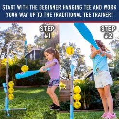 Franklin USA Softball 2-In-1 Grow-With-Me Batting Tee -Franklin Outlet Store 64219x phase1 detail 1