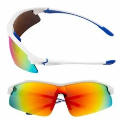 Franklin Spartan Pro Sunglasses - White/Rainbow -Franklin Outlet Store 90545c1s75 phase1 detail4