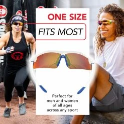 Franklin Spartan Pro Sunglasses - White/Rainbow -Franklin Outlet Store 90545c1s75 phase1 sg