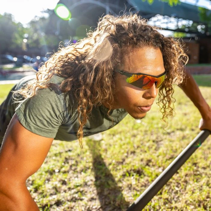 Franklin Spartan Pro Sunglasses - Black/Rainbow 2 Franklin Spartan Pro Sunglasses - Black/Rainbow - Image 2