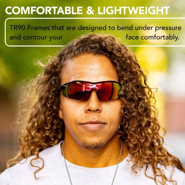 Franklin Spartan Pro Sunglasses - Black/Rainbow 5 Franklin Spartan Pro Sunglasses - Black/Rainbow - Image 5