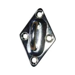 Blueline Pad Eye Diamond 37x59mm