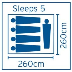 Oztent RV5 Touring Tent 5 Person -Franklin Outlet Store BCF 123703 05 hi res