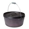 Campfire Pre Seasoned Cast Iron Camp Oven 9 Quart