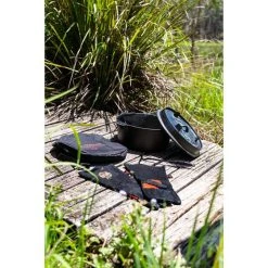 Campfire Premium Camp Oven 9 Quart Kit -Franklin Outlet Store BCF 213612 08 hi res