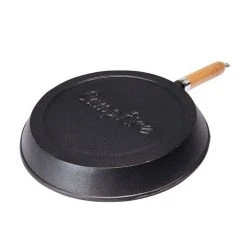 Campfire Pre Seasoned Frypan 25cm -Franklin Outlet Store BCF 213614 02 hi res