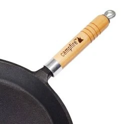 Campfire Pre Seasoned Round Frypan 30cm -Franklin Outlet Store BCF 213615 01 hi res
