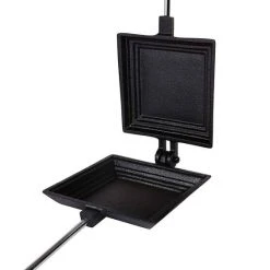 Campfire Cast Iron Jaffle Iron - Jumbo, Single -Franklin Outlet Store BCF 213618 02 hi res