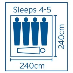 Oztent RV4 Touring Tent 4 Person -Franklin Outlet Store BCF 300027 05 hi res