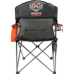 NRL Wests Tigers Camp Chair -Franklin Outlet Store BCF 343752 04 hi res