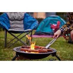 BCF Fire Pit With Grill -Franklin Outlet Store BCF 515546 03 hi res