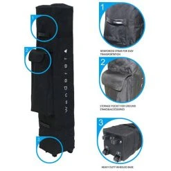 Wanderer Compact 3x3 Gazebo -Franklin Outlet Store BCF 543226 09 hi res