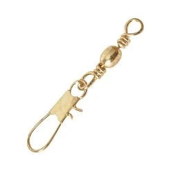 Pryml Brass Barrel Snap Swivel 10 Pack