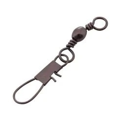 Pryml Black Barrel Snap Swivel 10 Pack